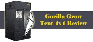 Gorilla Grow Tent 4x4 Review